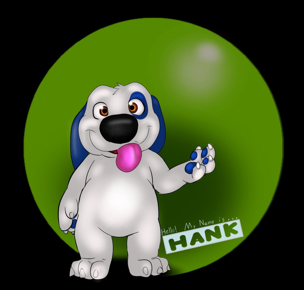 A Good Dog - Talking Hank! by Krystedez -- Fur Affinity [dot] net
