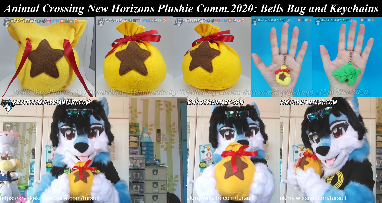 Animal Crossing New Horizons Plushie Comm 2020 - Bells Ba... by krystlekmy  -- Fur Affinity [dot] net