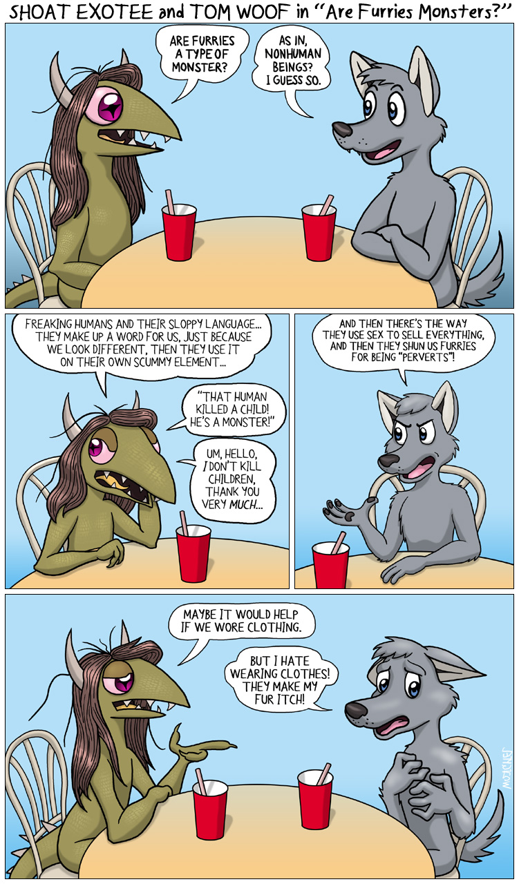 Are Furries Monsters? by KTurtle -- Fur Affinity [dot] net