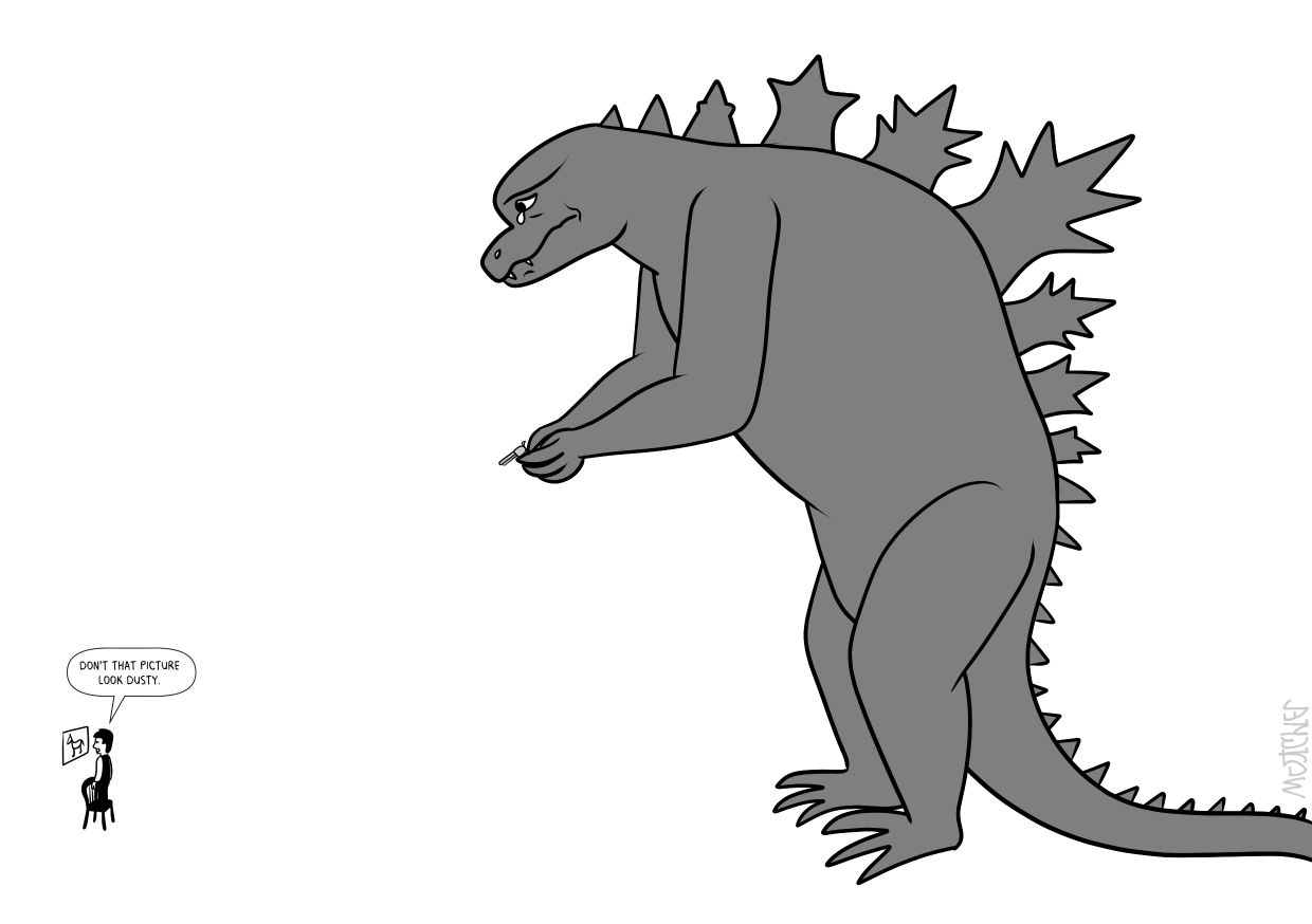 How to draw Godzilla faces | Godzilla | Know Your Meme