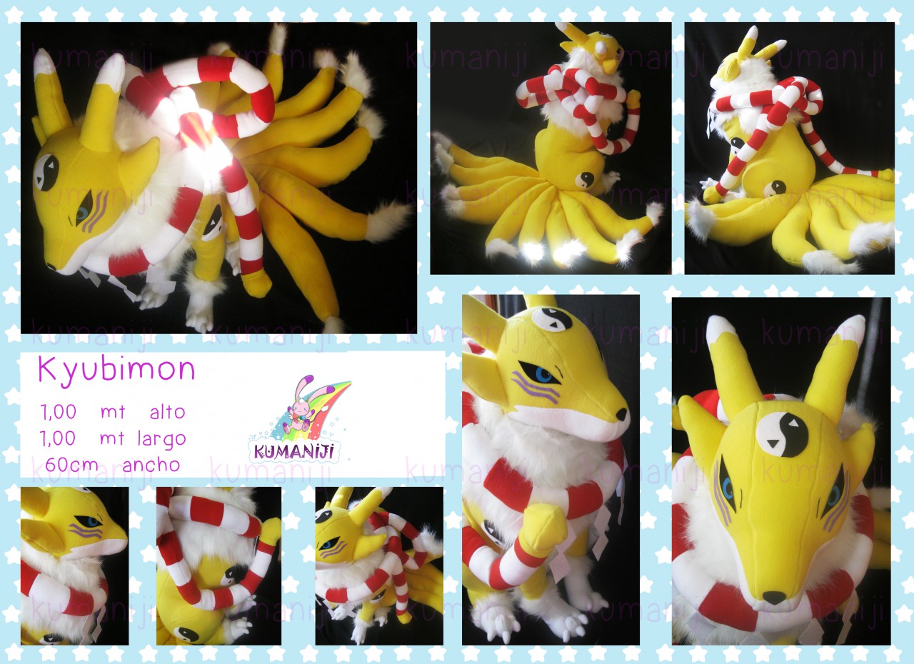 kyubimon plush