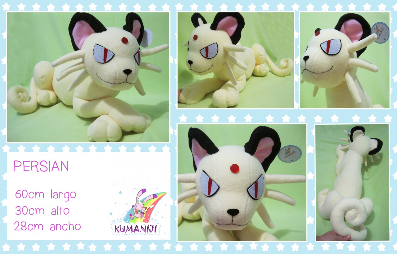 persian pokemon plush