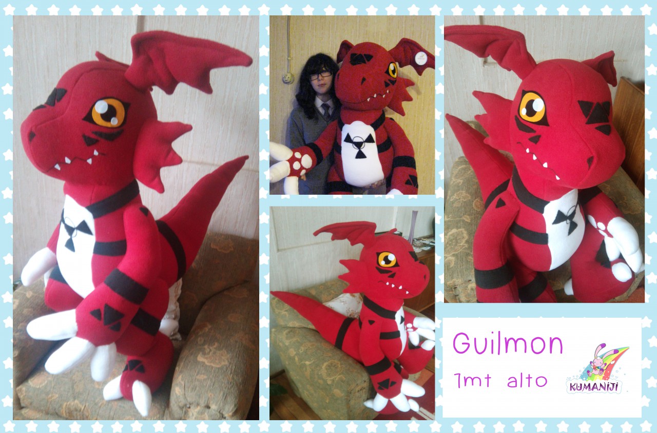 giant digimon plush