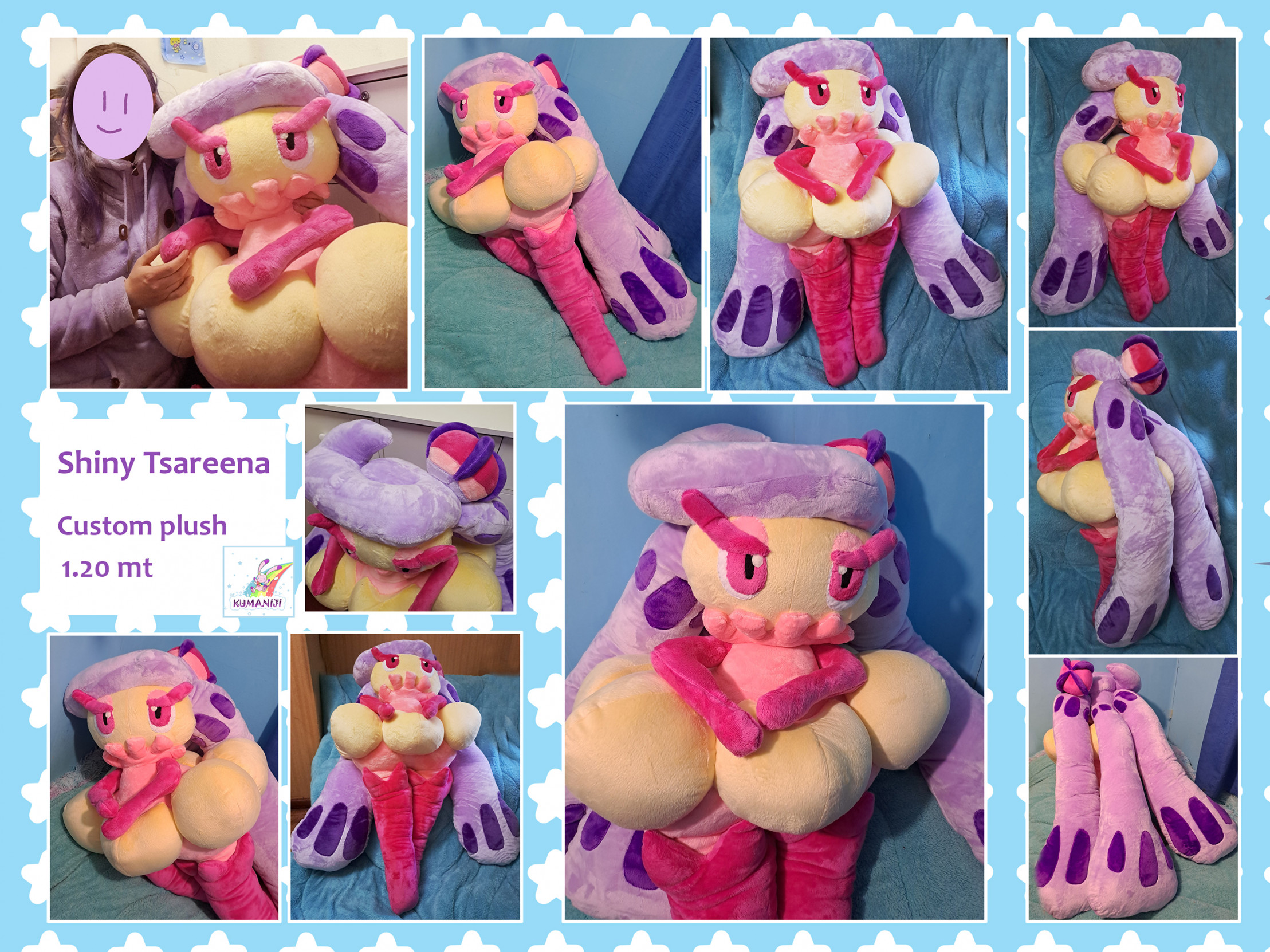 Pokemon tsareena hot sale plush