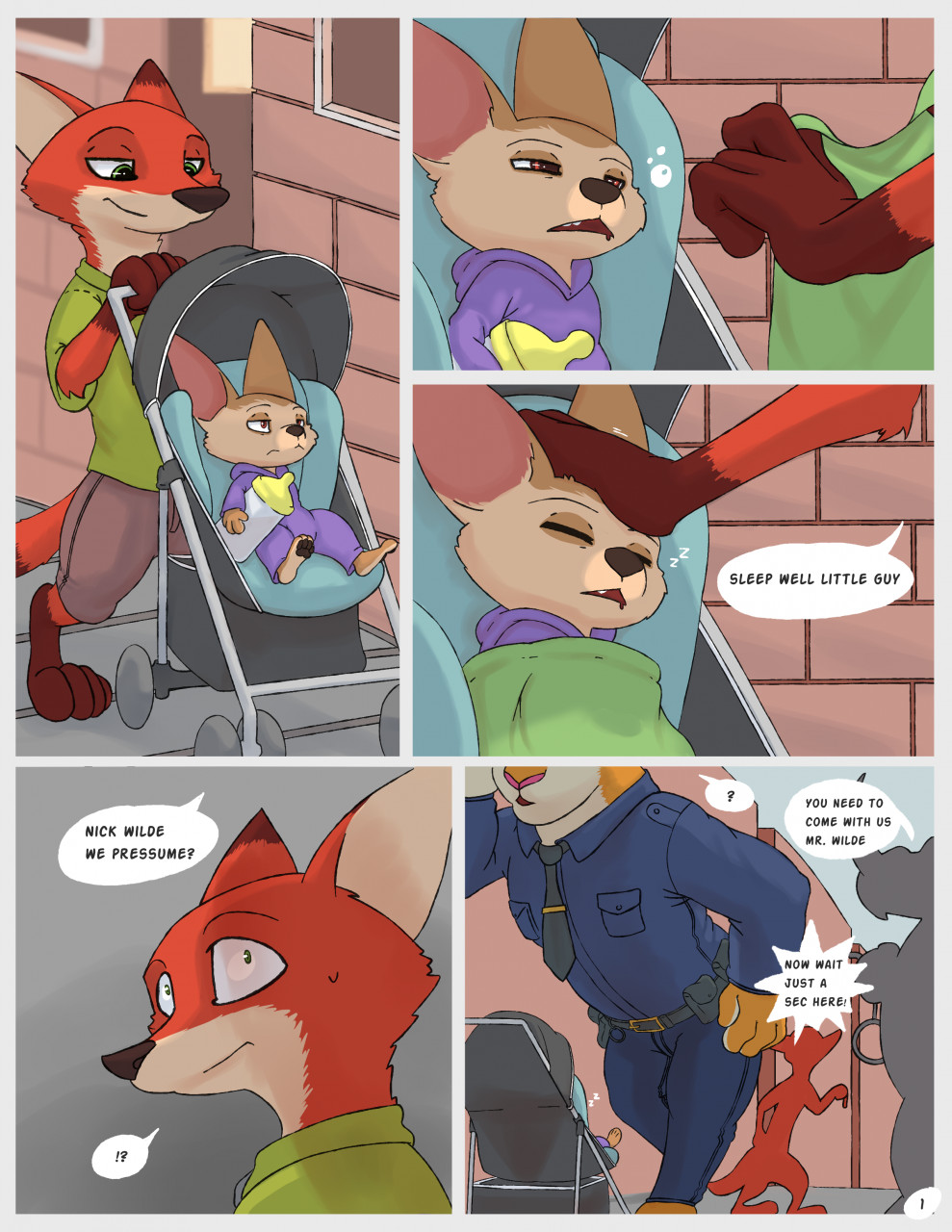 Accidental Adoption: page 1 by Kuneho -- Fur Affinity [dot] net