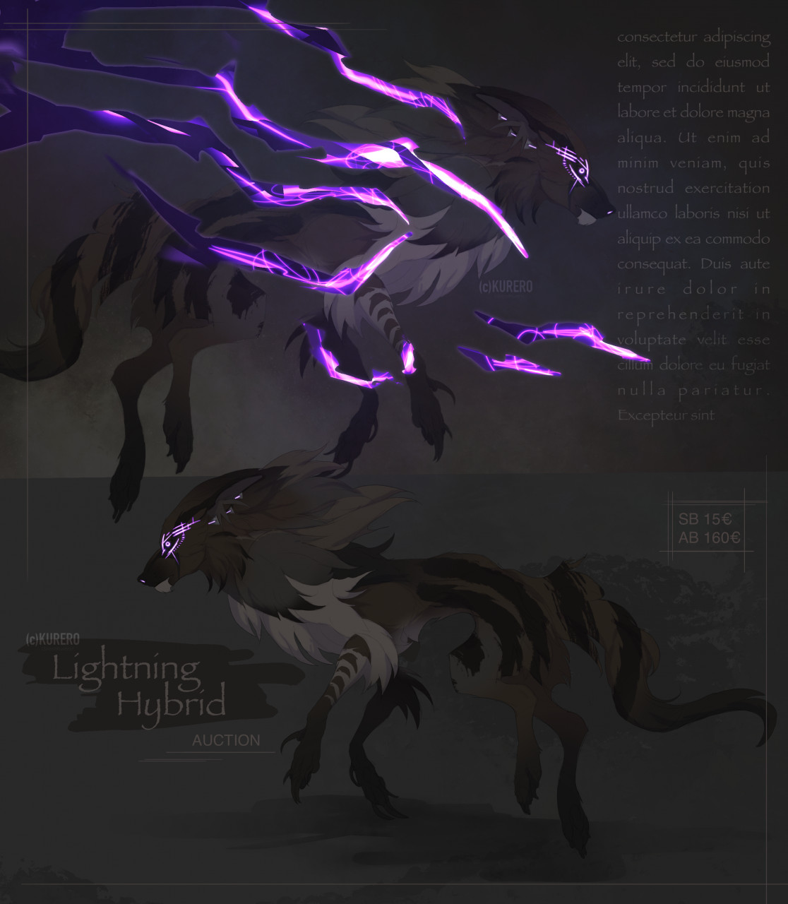 lightning werewolf