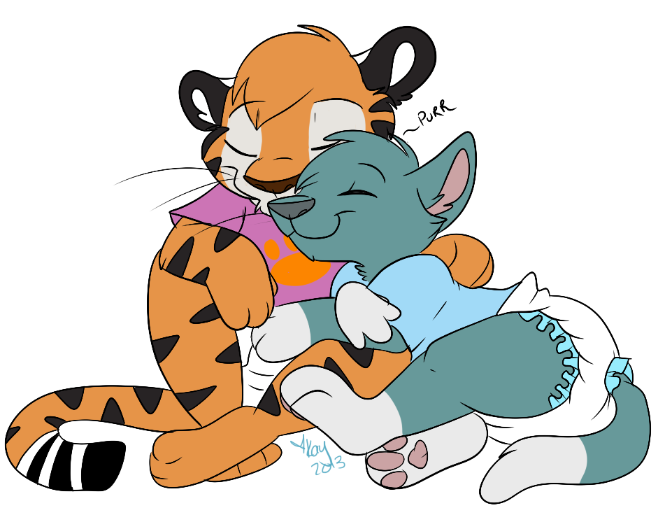 Padded, Purring and Snuggling, by Kayote. :3