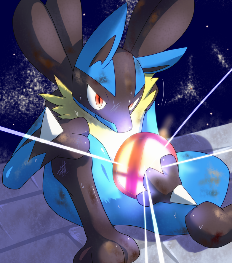 SHINY LUCARIO: AURA SURGE by MACH-13 on Newgrounds