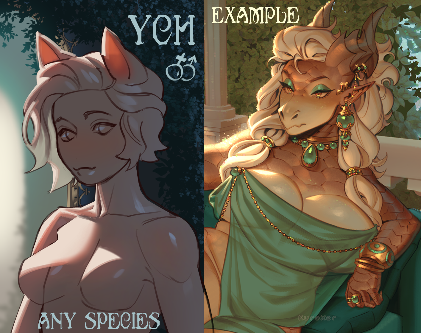 Ych portrait auction (closed)