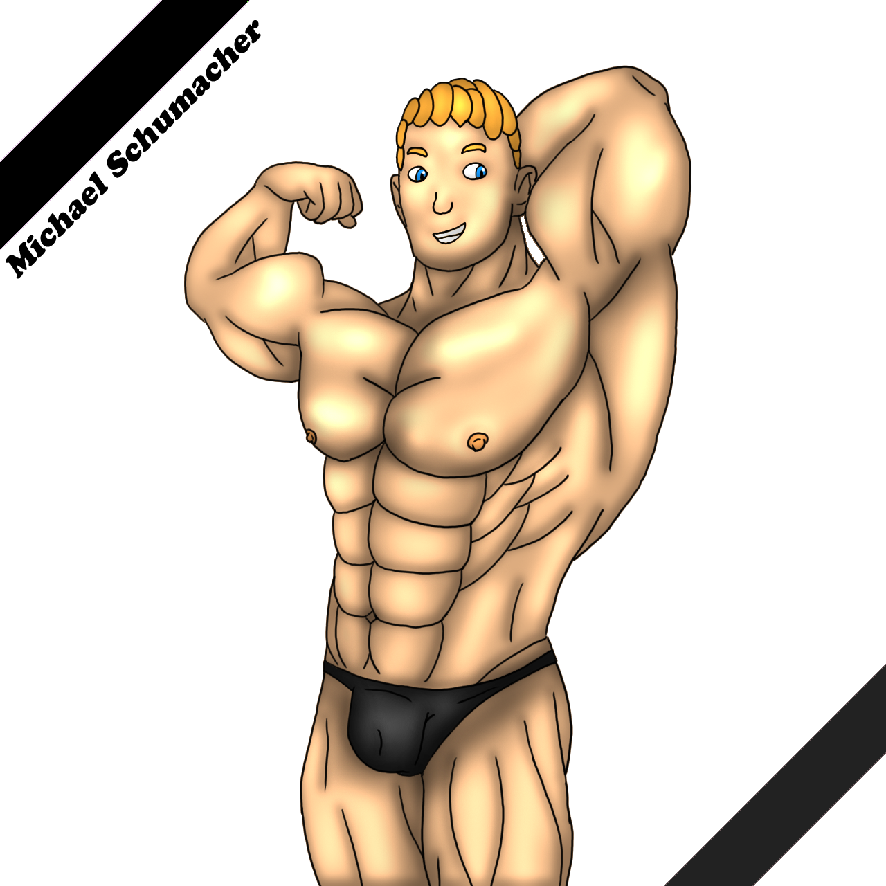 Swole House Brother: Michael Schumacher by kusanagi_artist -- Fur Affinity  [dot] net