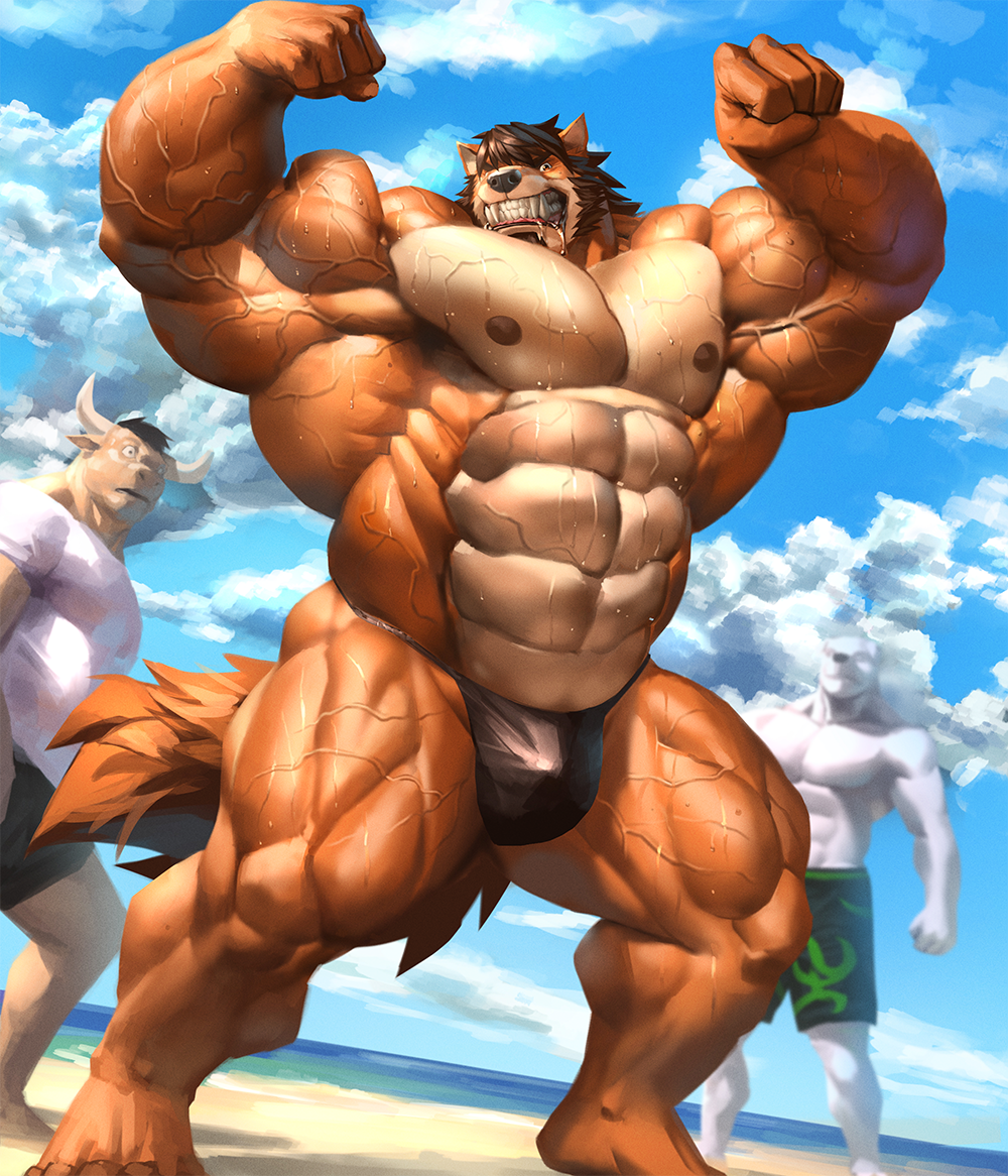 Gay muscle furry