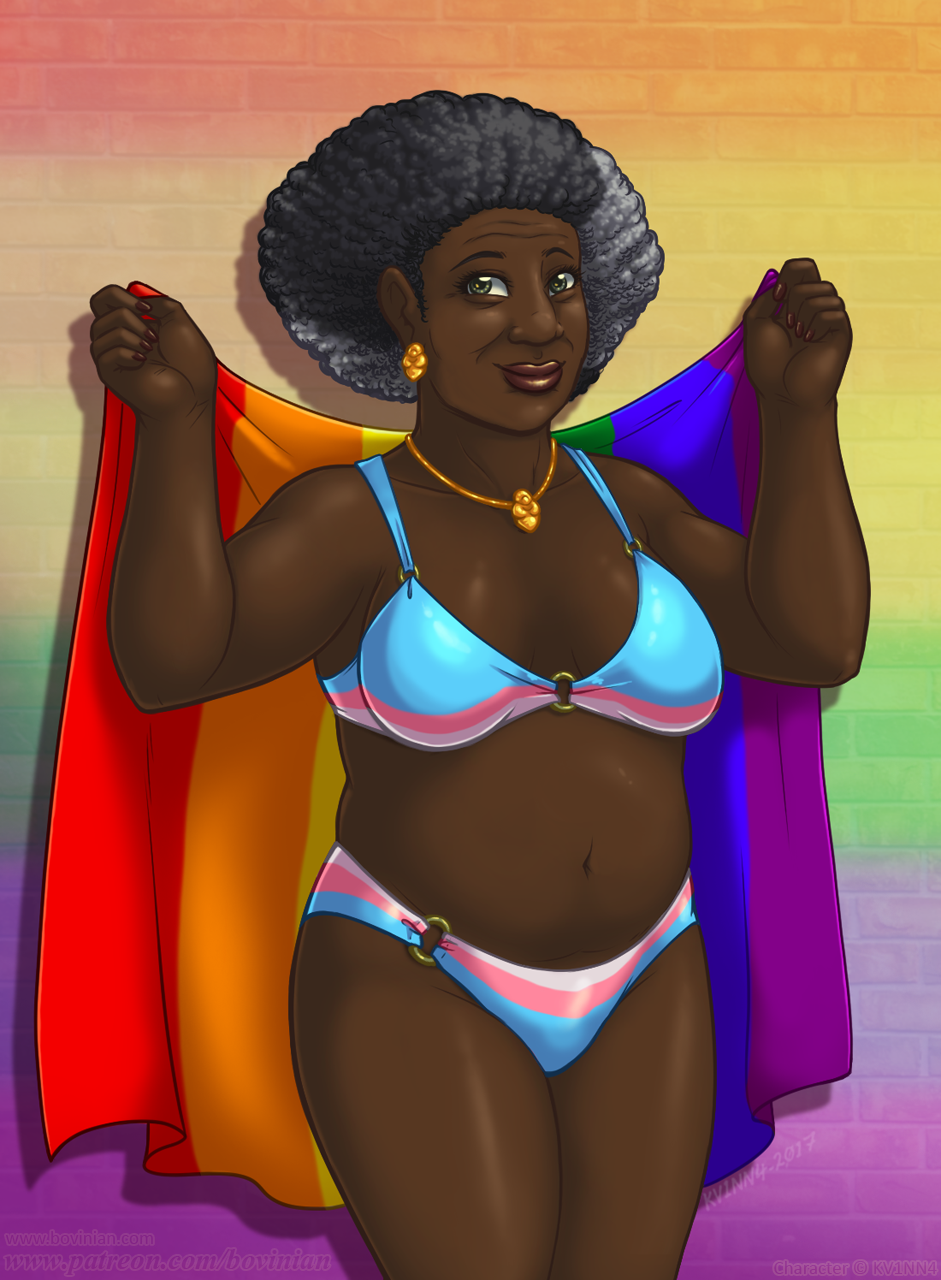 TnA Tuesday: Pride Month Bikini by KV1NN4 -- Fur Affinity [dot] net