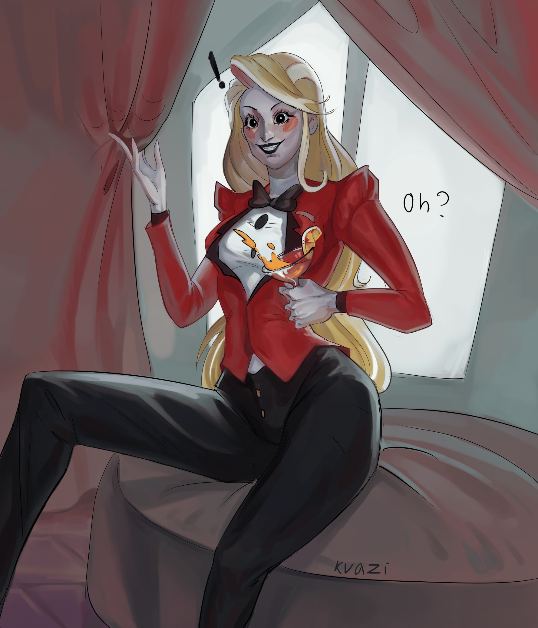 Charlie Hazbin Hotel fanart by Kvazi_art -- Fur Affinity [dot] net