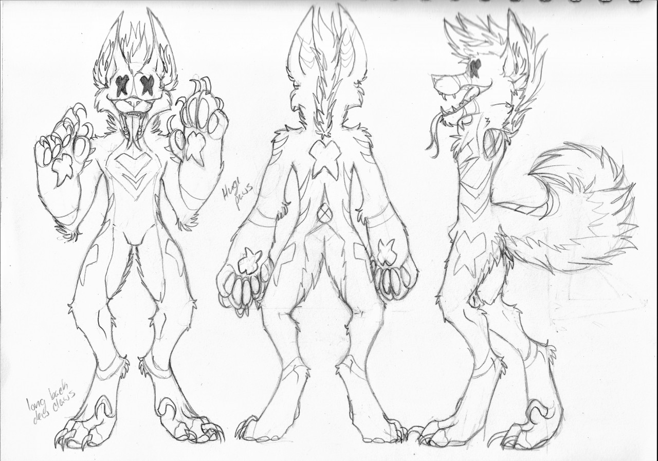 Poltergeist Ref Sheet WIP 1