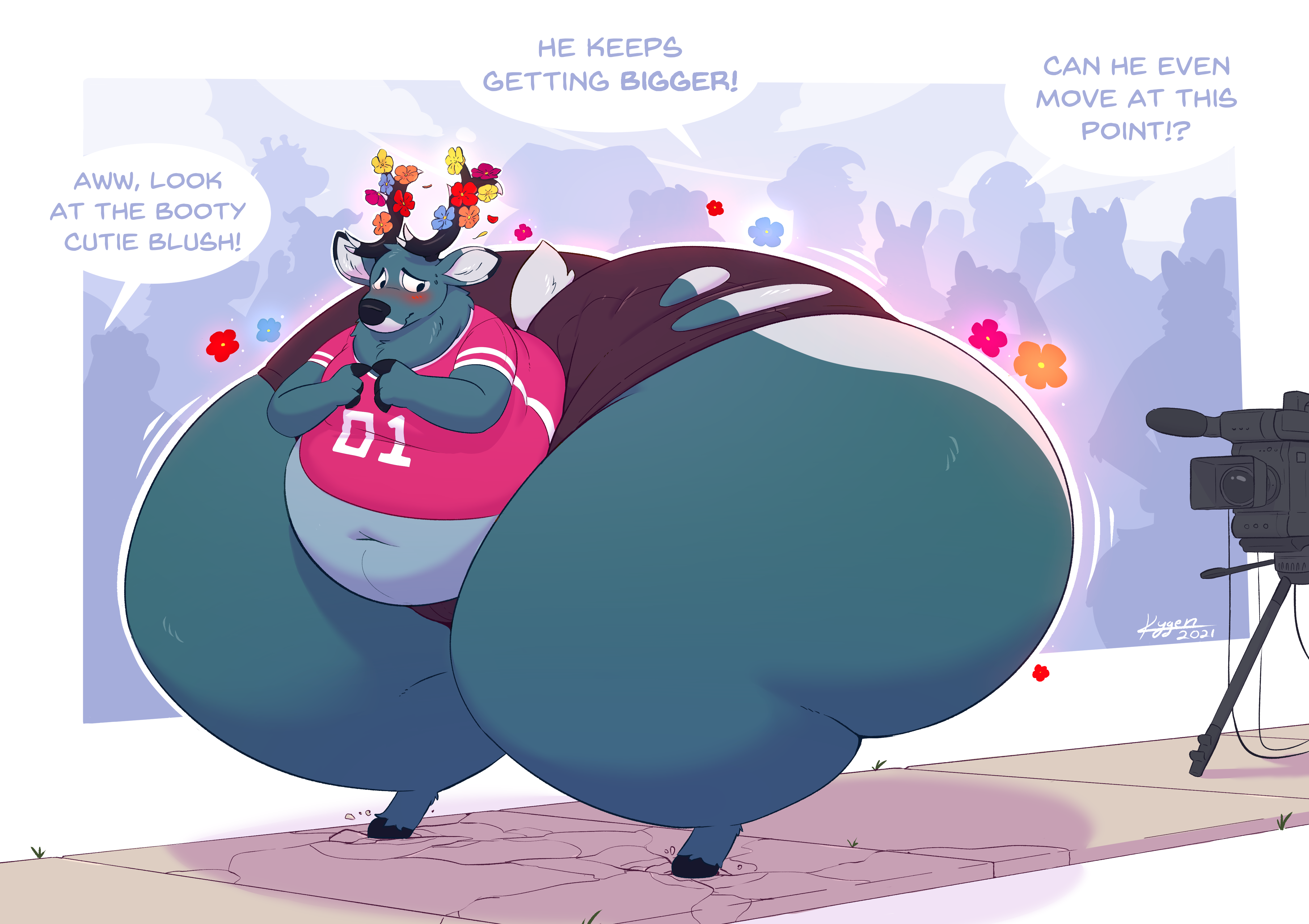 Willow became a blueberry by Piggy_fan_556677 -- Fur Affinity [dot