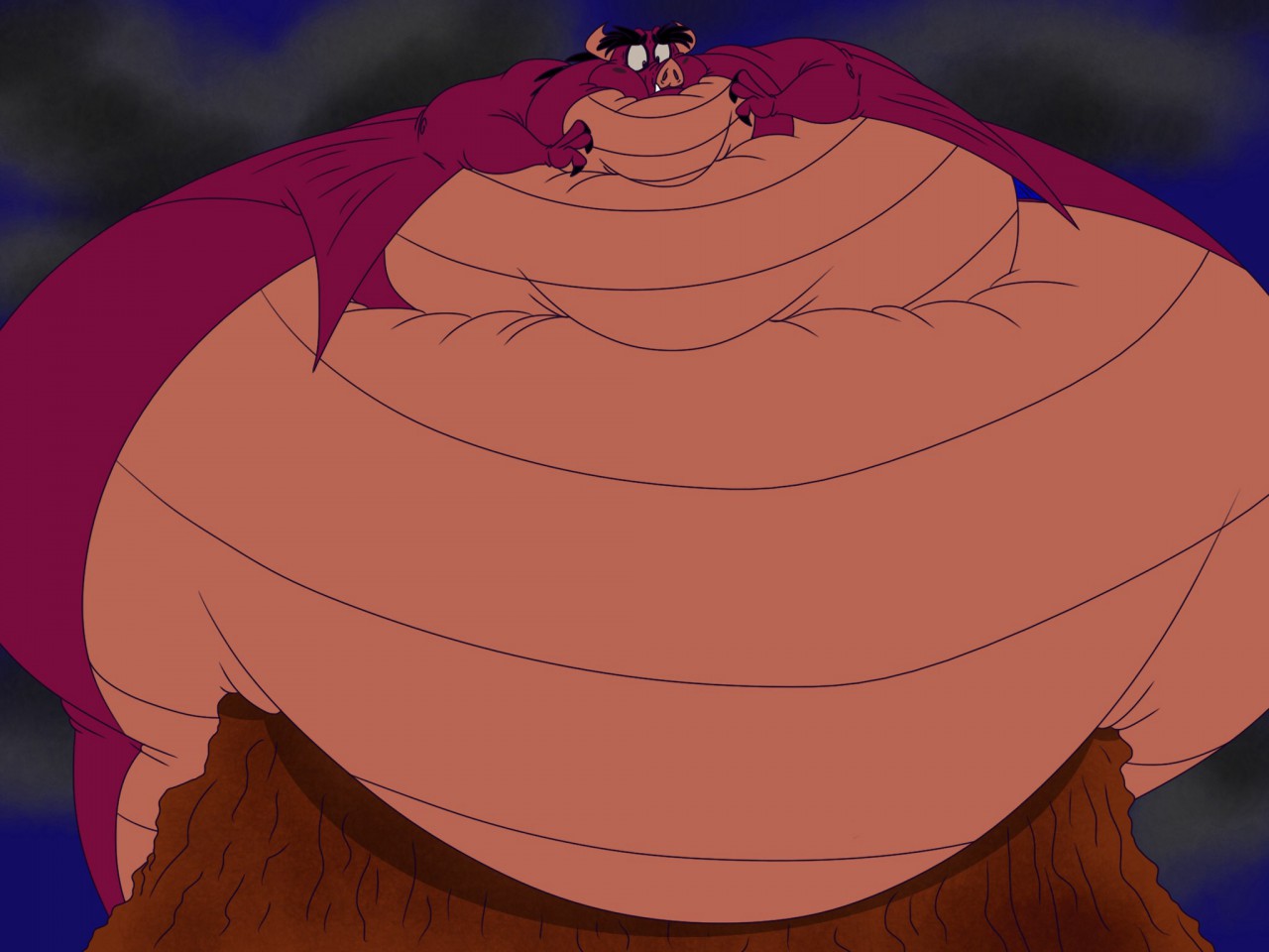 Fatty Villains: Ogre (Dragon Form) by KyleStudios -- Fur Affinity [dot] net