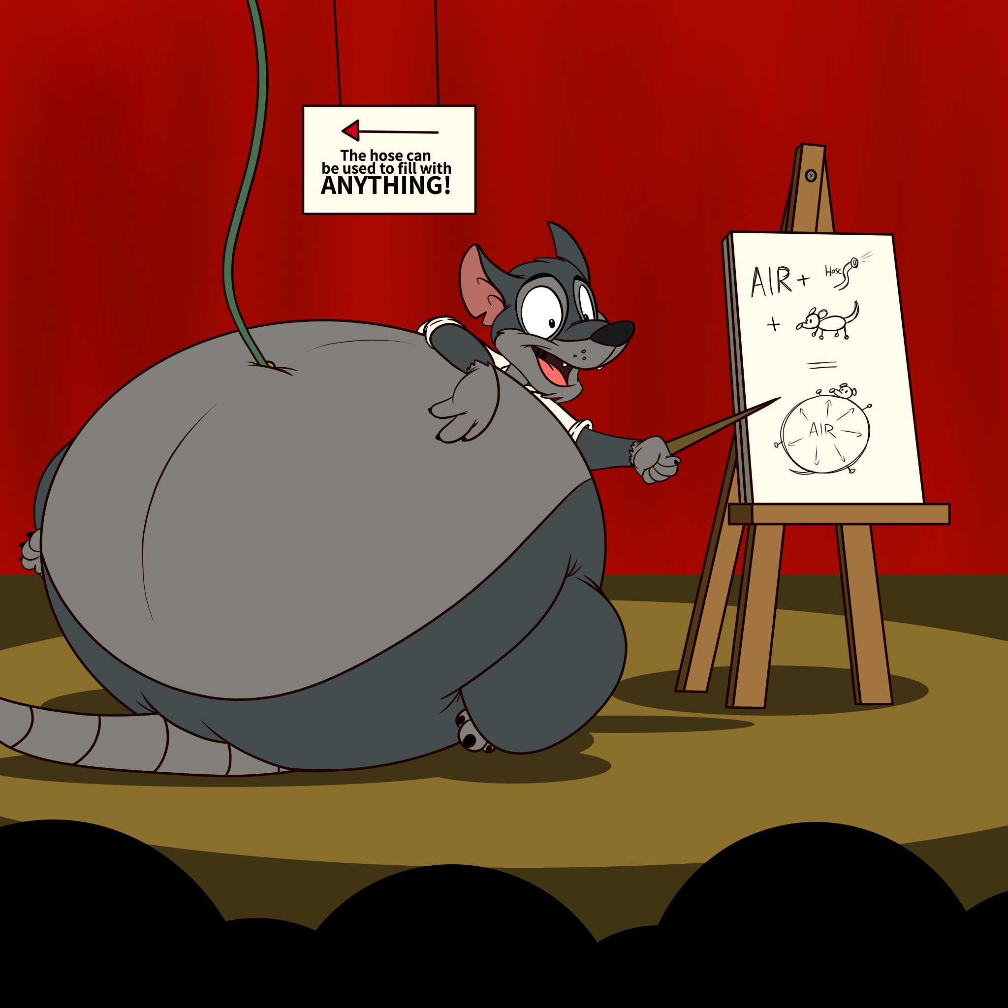 Cartoon inflation. Животные inflation. Кролики inflation. Raccoon inflation.