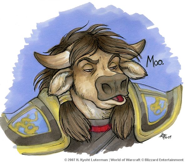How now brown cow? by Kyoht -- Fur Affinity [dot] net