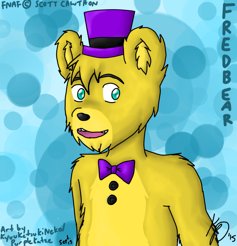 FNaF - Fredbear by KyuuketsukiVentus -- Fur Affinity [dot] net