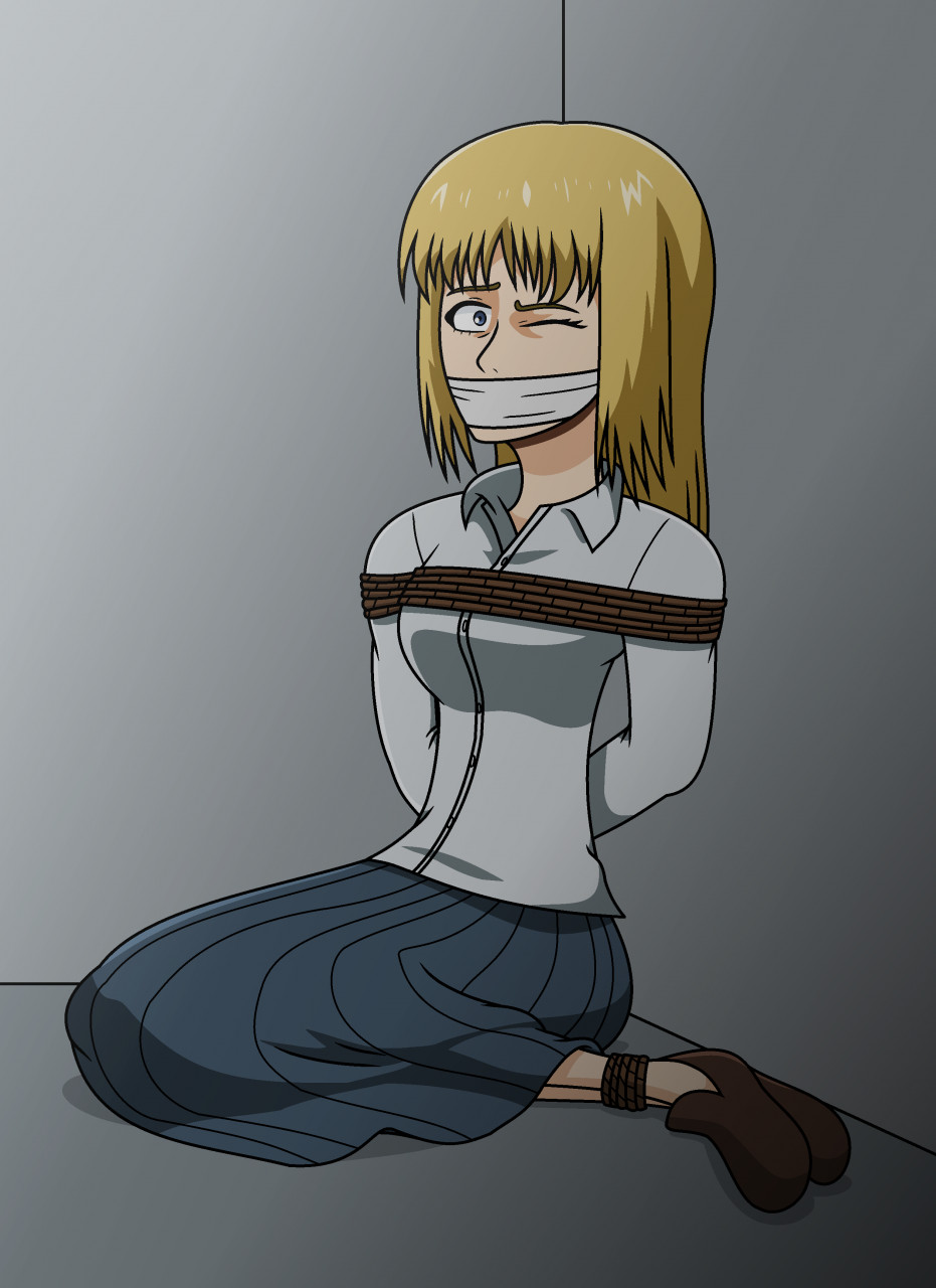 Alma Reiss tied up and gagged by La-Artist322 -- Fur Affinity [dot] net