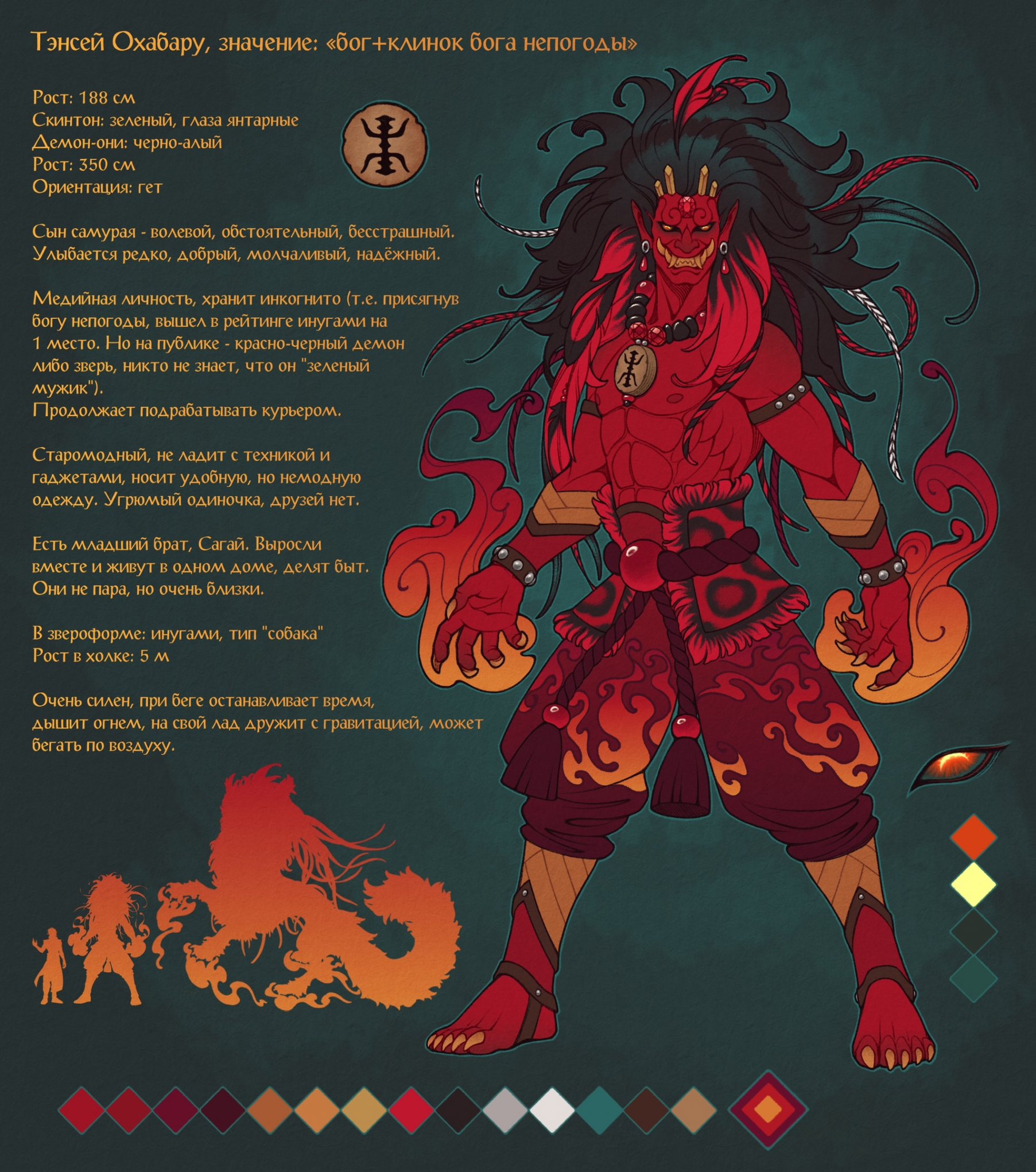 Tensei reference sheet [Oni] by LabyArt -- Fur Affinity [dot] net