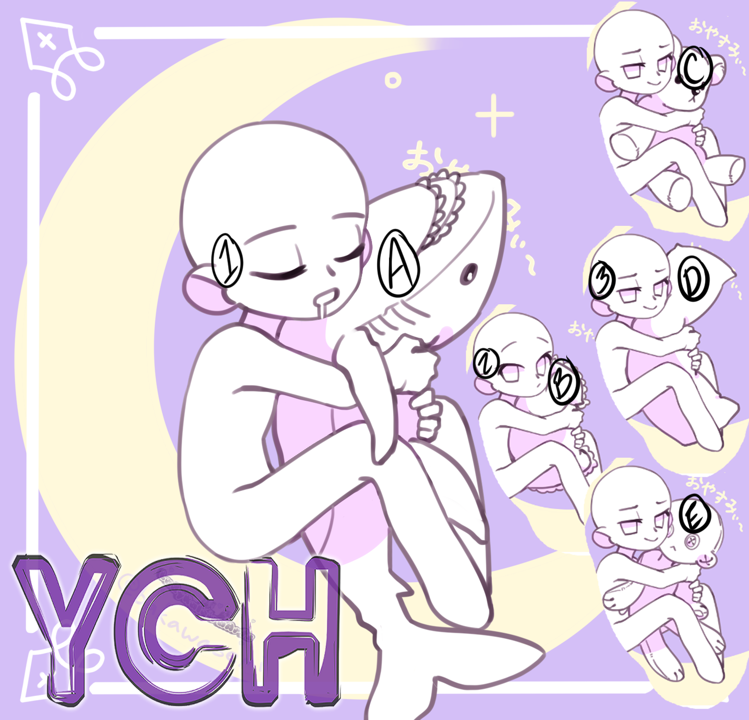 Open YCH (2/3) - Sleepy Bean ($15)