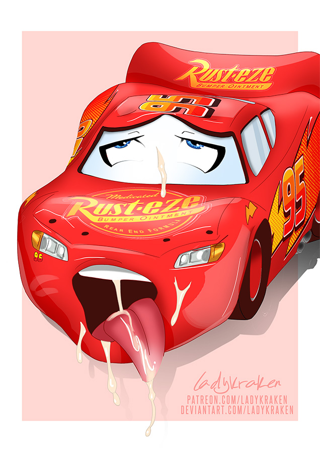 Lightning McQueen Meme Ahegao - Commissions OPEN by ladykraken -- Fur  Affinity [dot] net