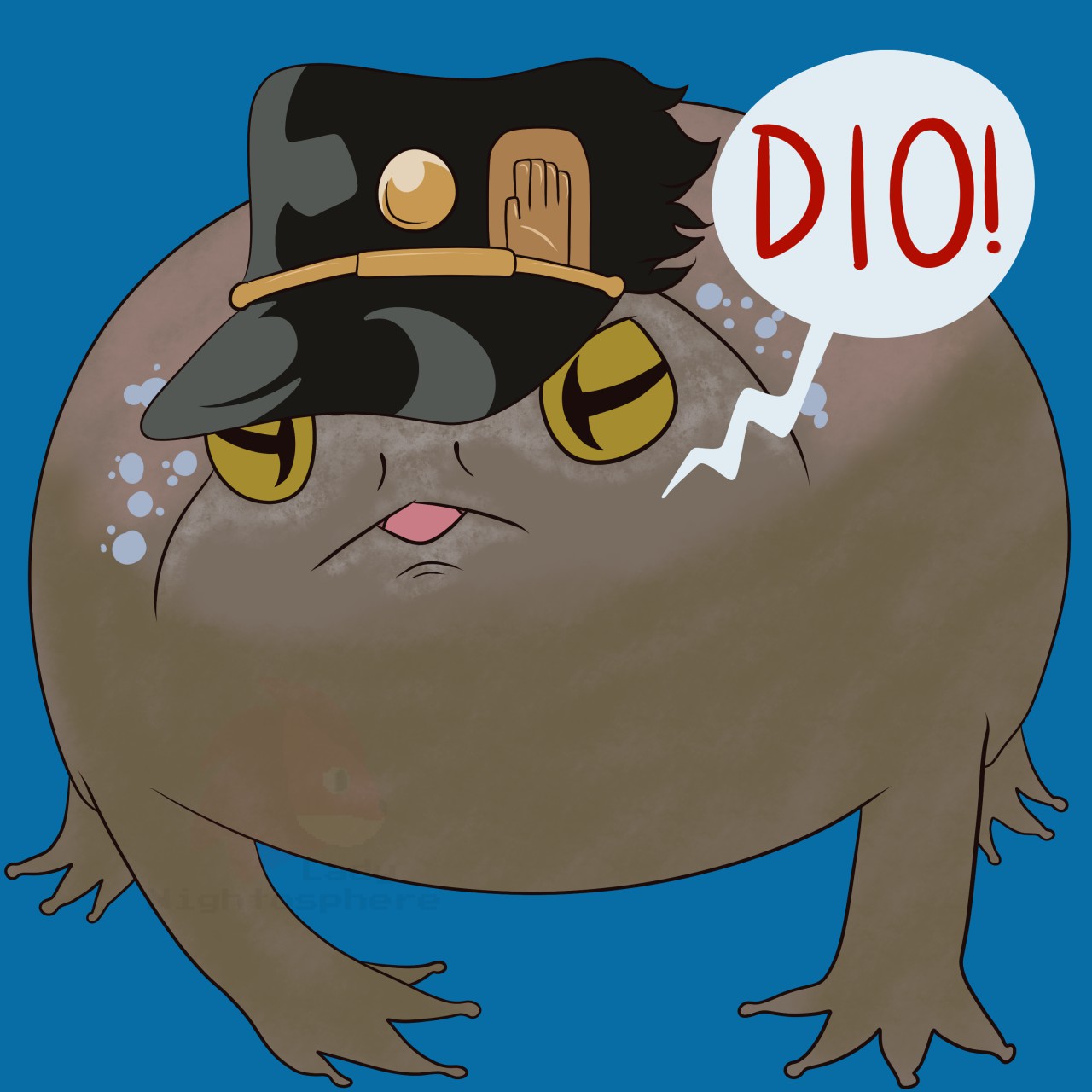Dio is Angry Pet - JoJo's Bizarre meme 