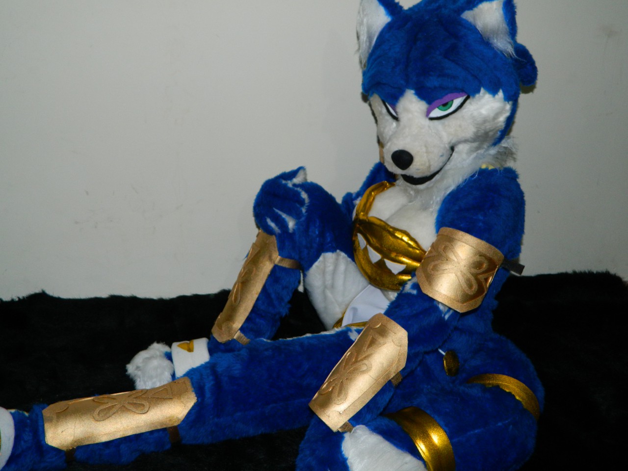 krystal fox fullsuit+armor by LaMascotaFursuits -- Fur Affinity [dot] net