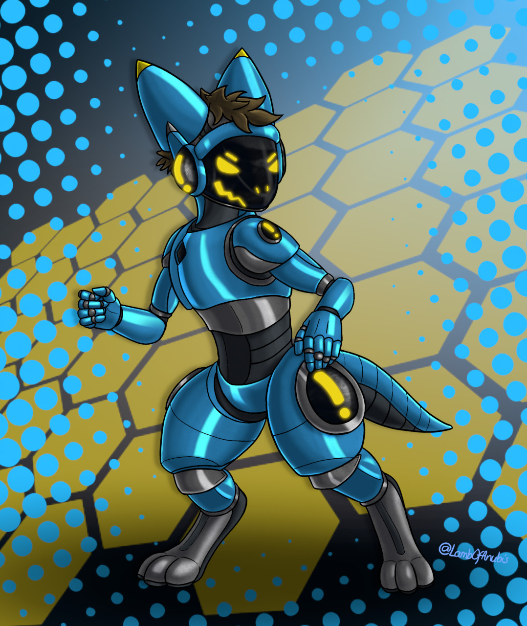 Full Metal Protogen by LambOfAnubis -- Fur Affinity [dot] net