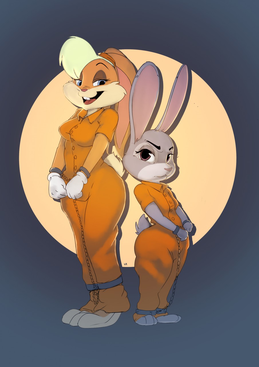 Judy and Lola Prisoners 2 (NOT MY ART) by Landarius -- Fur Affinity [dot]  net