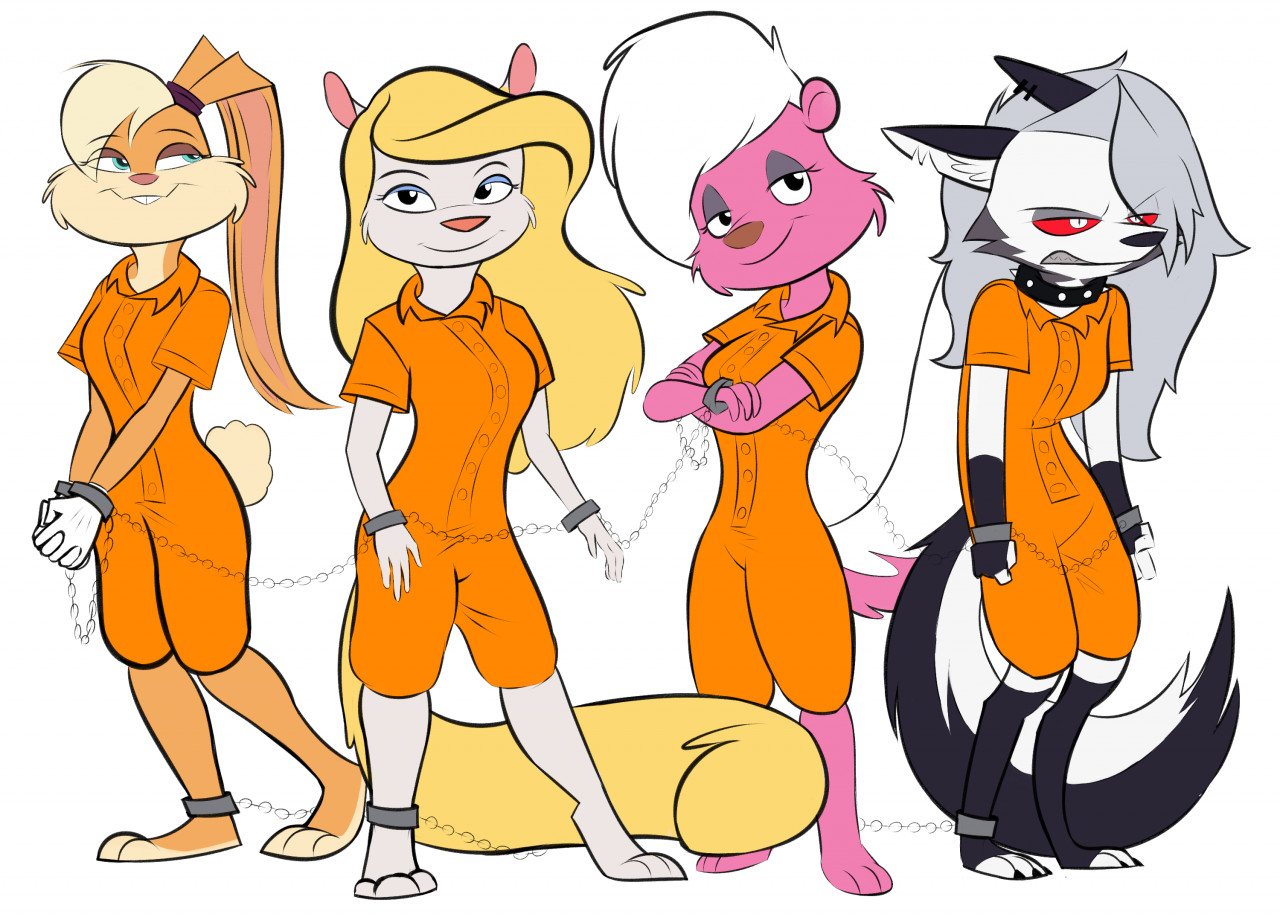 Hot Furry Jailbirds (NOT MY ART) by Landarius -- Fur Affinity [dot] net