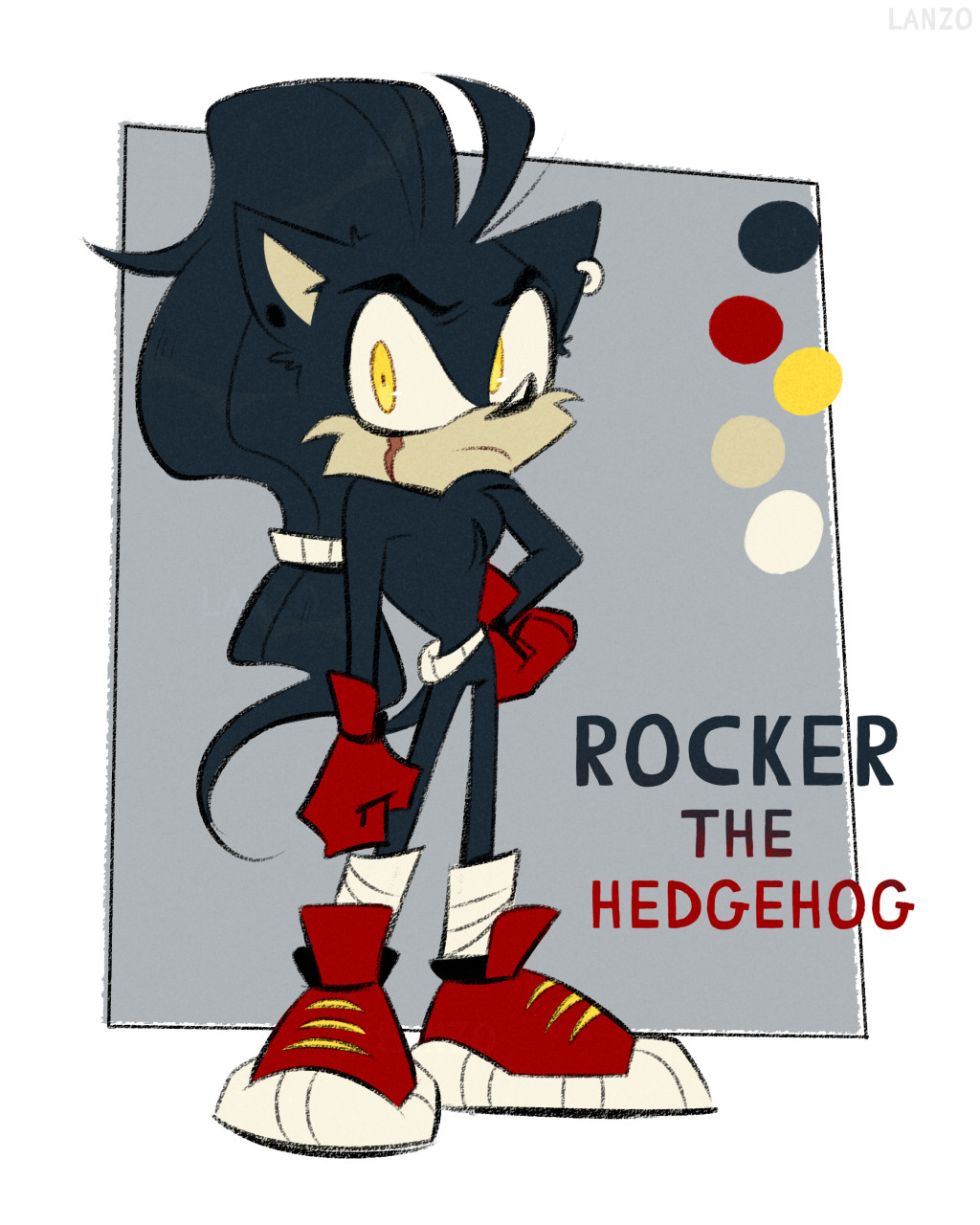 OUTDATED) Luke - Mobian Hedgehog OC by FiroPyro -- Fur Affinity [dot] net