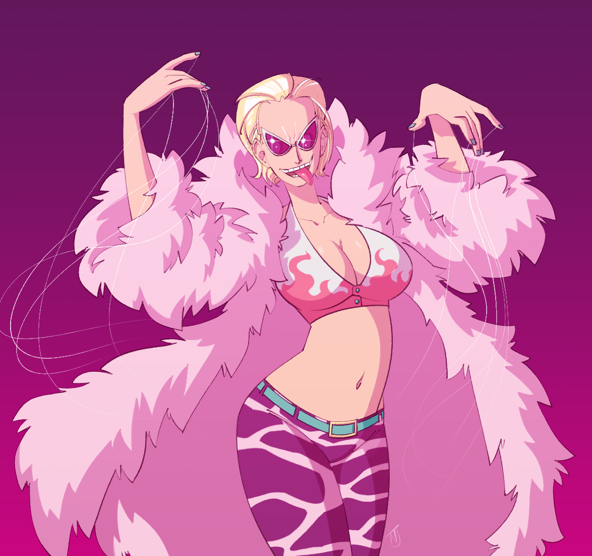 One Piece Fan Art Donquixote Dulcinea By Lapinbeau Fur Affinity Dot Net