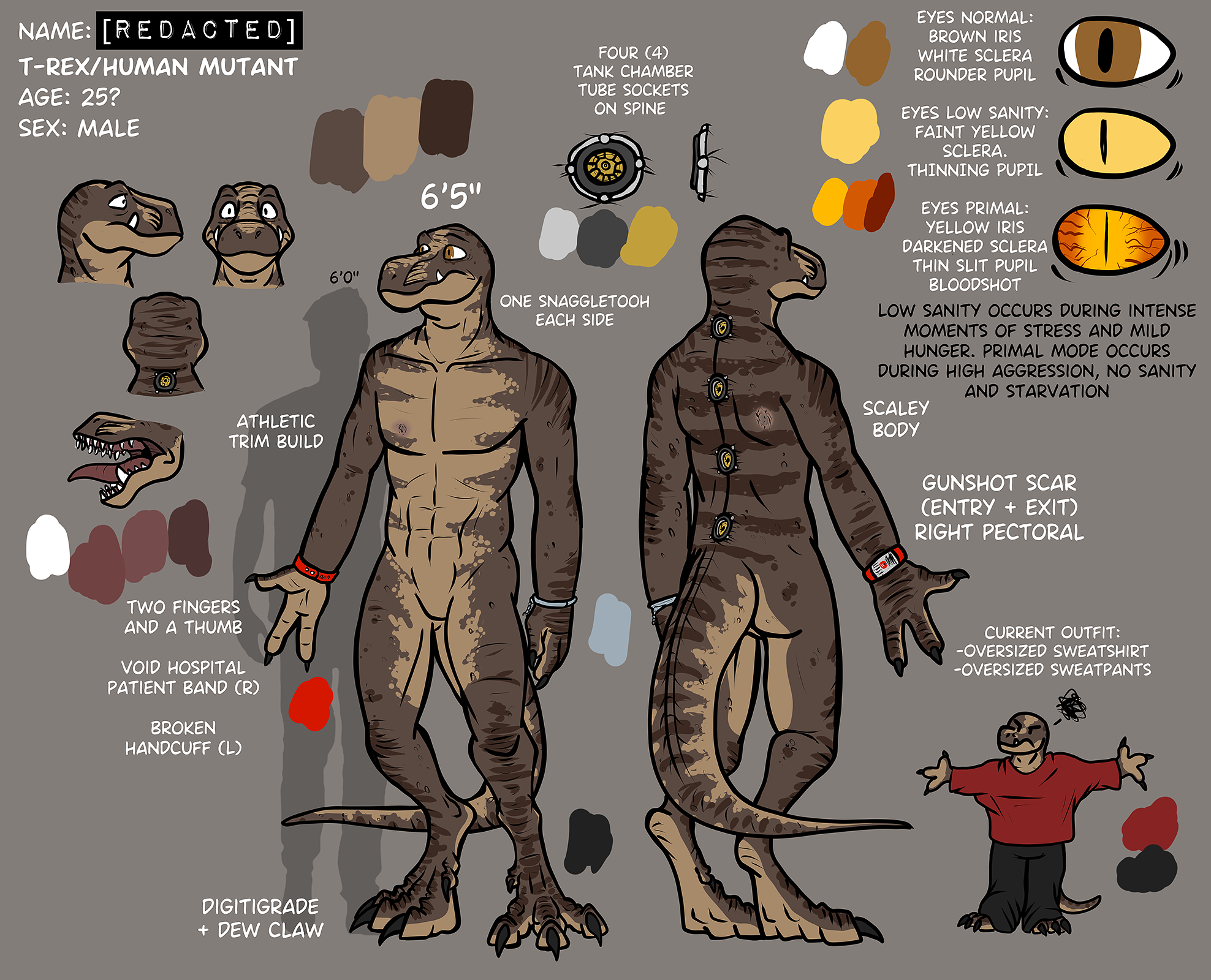 Rat King Reference Sheet by Scaliehazard -- Fur Affinity [dot] net