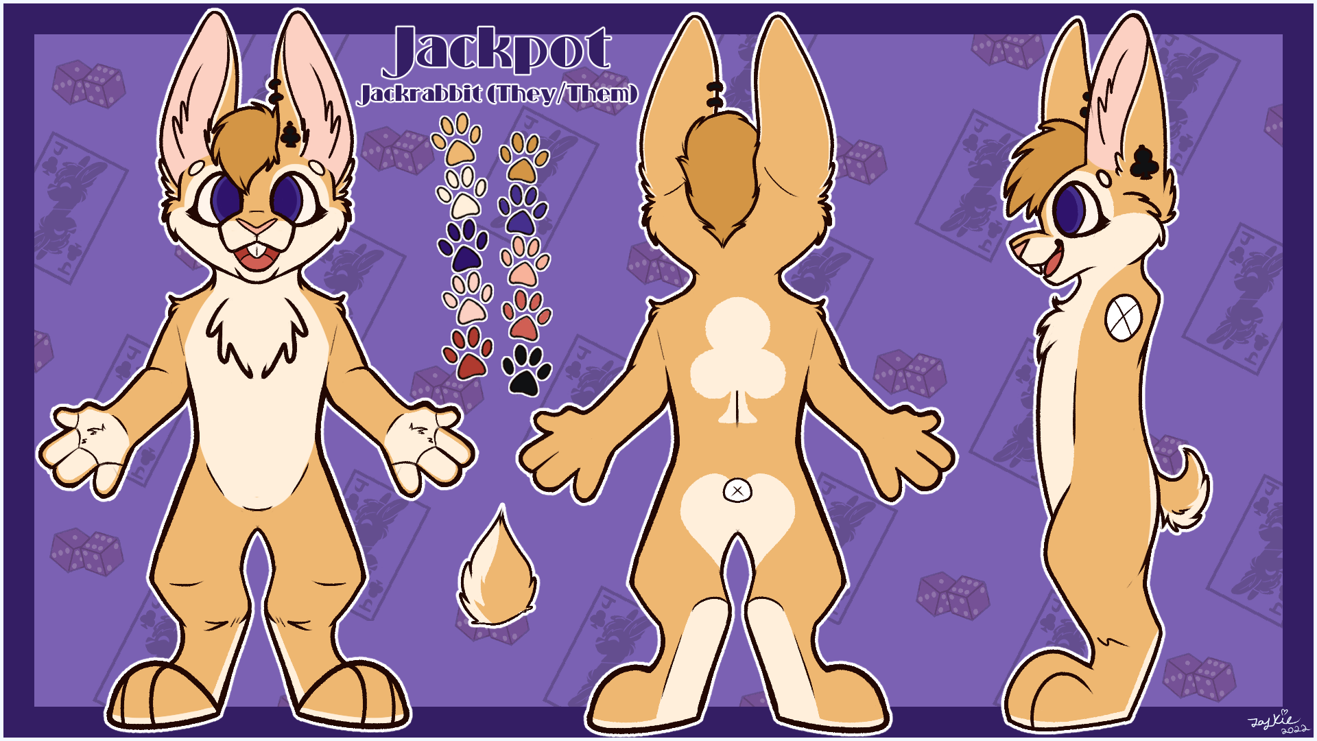 Jackpot Reference Sheet by LasVegasFurCon -- Fur Affinity [dot] net