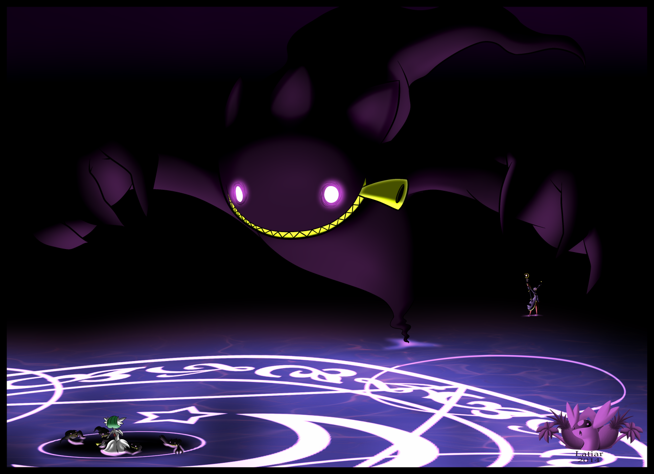 creepy mega banette  Ghost type pokemon, Banette pokemon, Pokemon