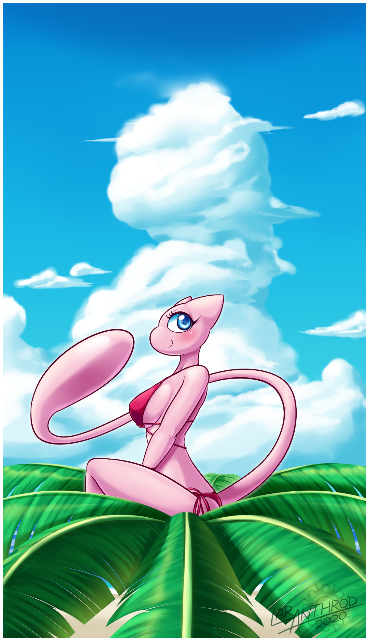 Mew Pokemon by NSFWImaranx -- Fur Affinity [dot] net