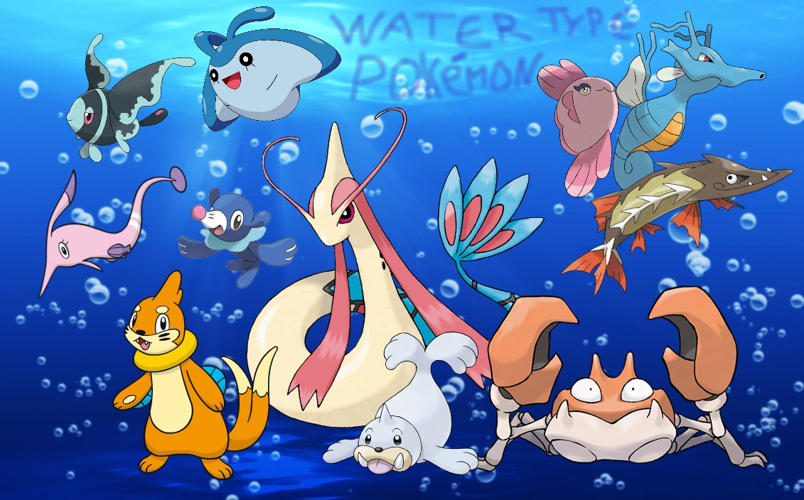all water type pokemon