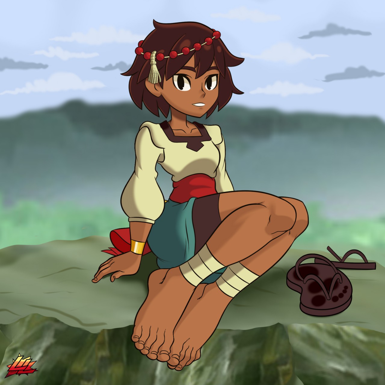 Anime feet: indivisible: ajna