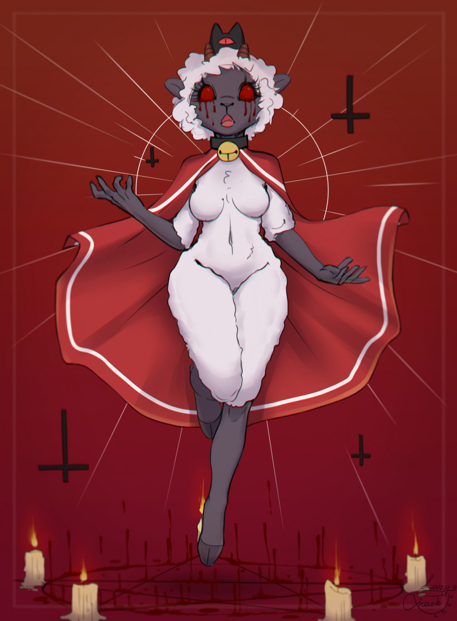Cult of The Lamb by MilkyChocoberry -- Fur Affinity [dot] net