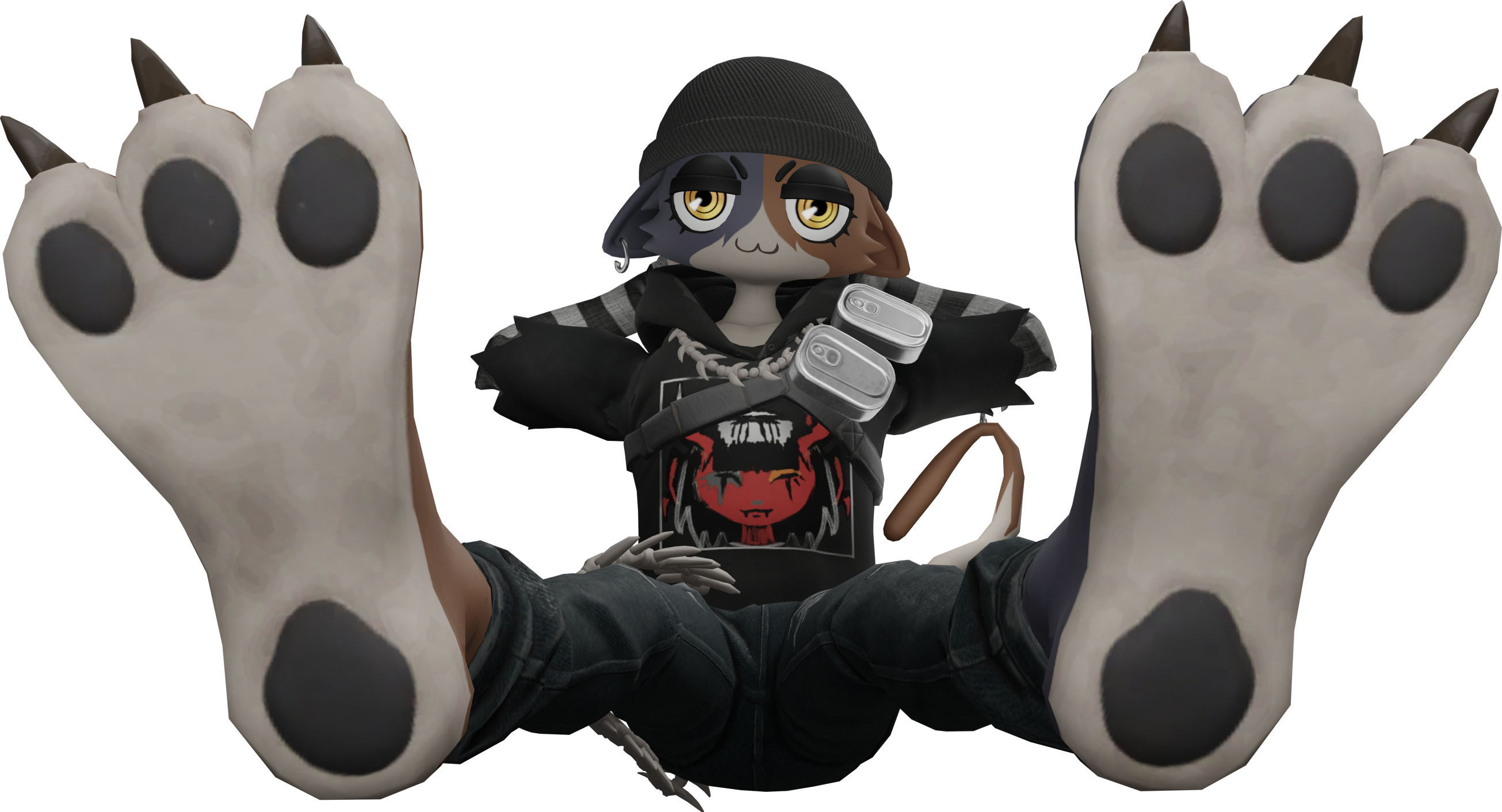 Meow Skulls Paws by LazyUsername1 -- Fur Affinity [dot] net