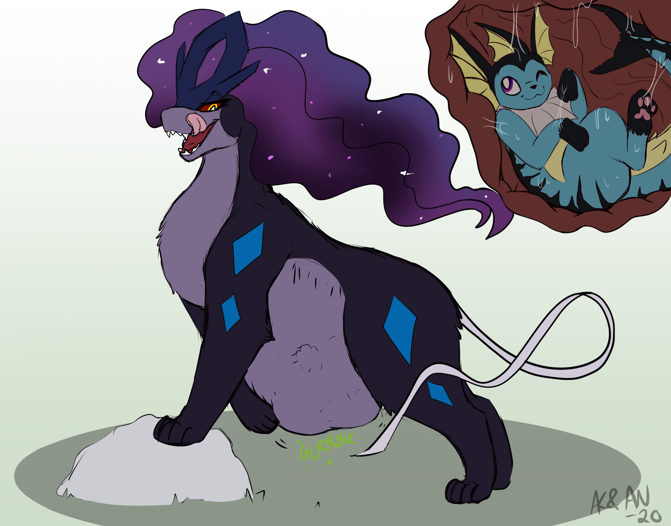 Suicune Sauna by Lcg75545 -- Fur Affinity [dot] net