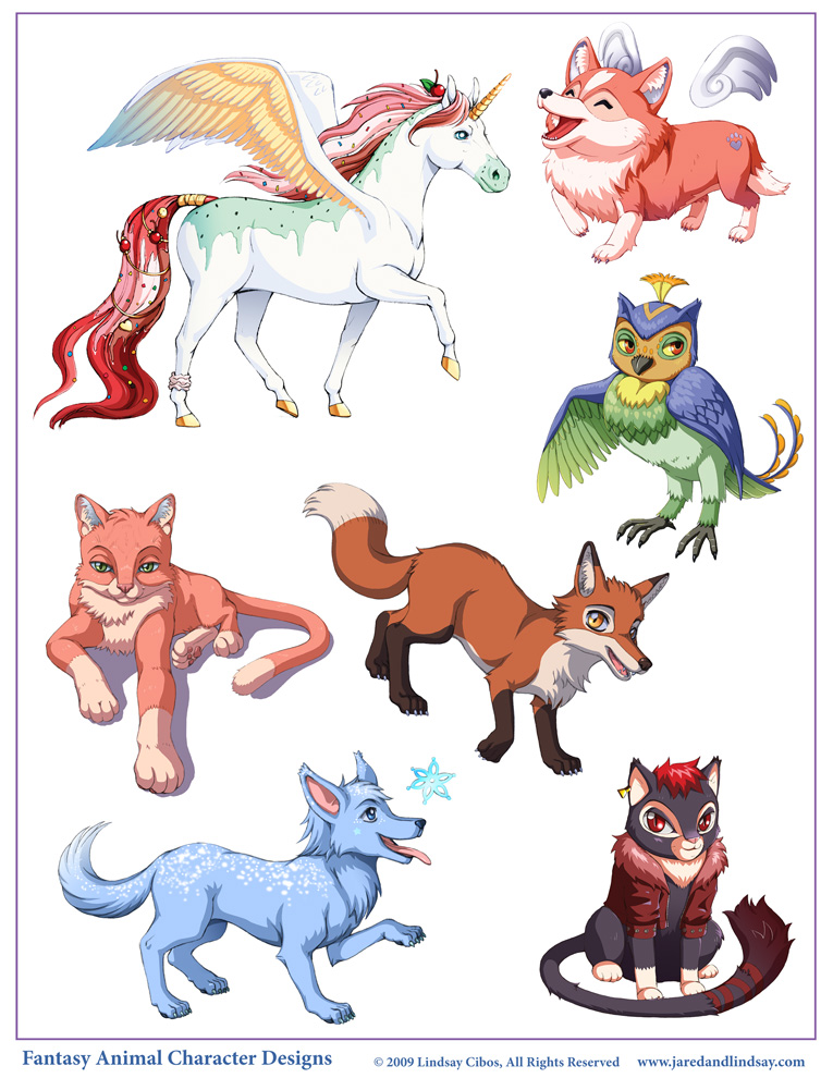 Animal Character Designs by LCibos -- Fur Affinity [dot] net