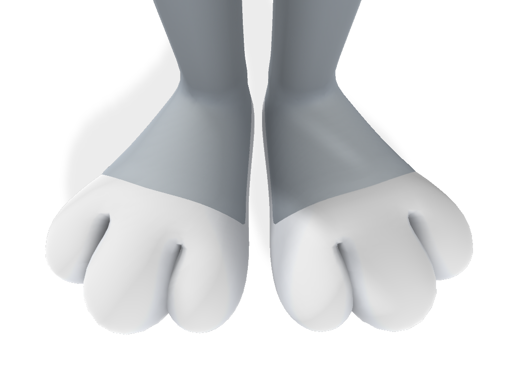 Bugs Bunny Feet Close Up 3D 5 by LD1998 -- Fur Affinity [dot] net