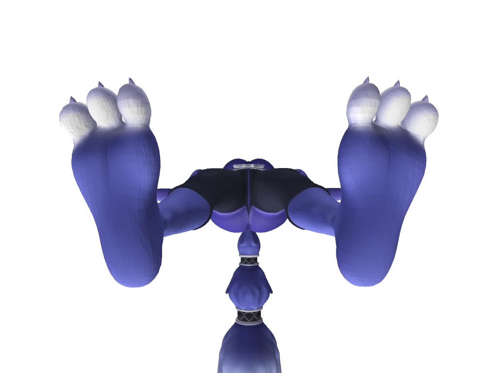 Krystal Feet Close Up 3D 8 by LD1998 -- Fur Affinity [dot] net