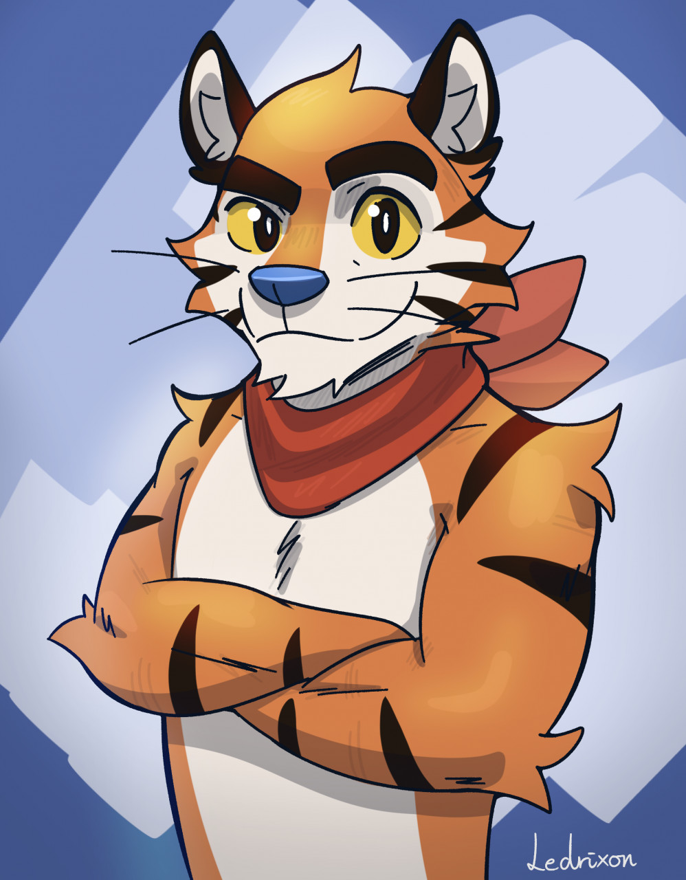 Tony the Tiger by Ledrixon -- Fur Affinity [dot] net