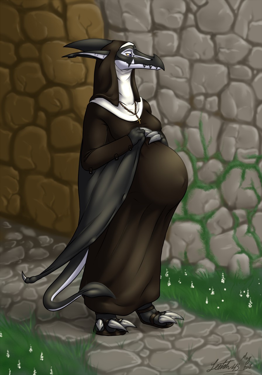 Preg-nun-t by Leetah43 -- Fur Affinity [dot] net