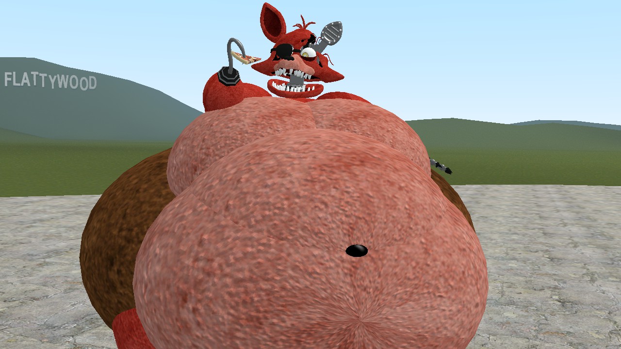 Fat Withered Foxy by Legoben2 -- Fur Affinity [dot] net