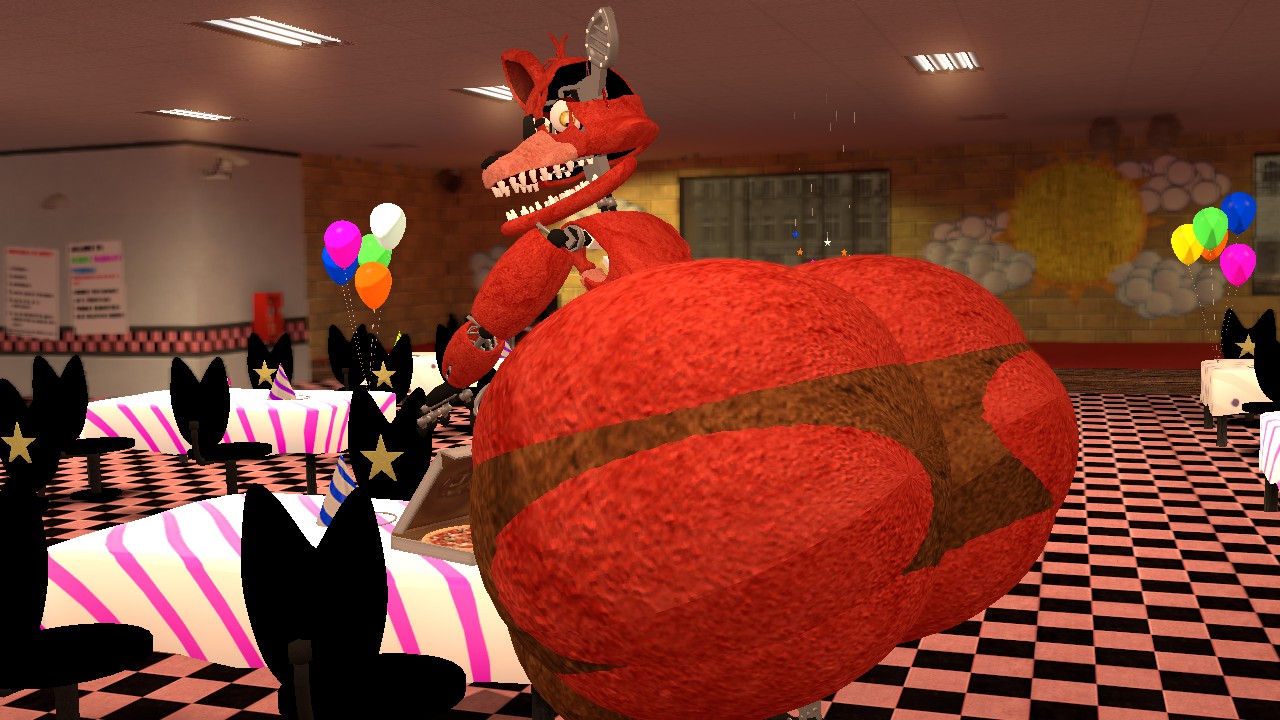 Fat Withered Foxy by Legoben2 -- Fur Affinity [dot] net